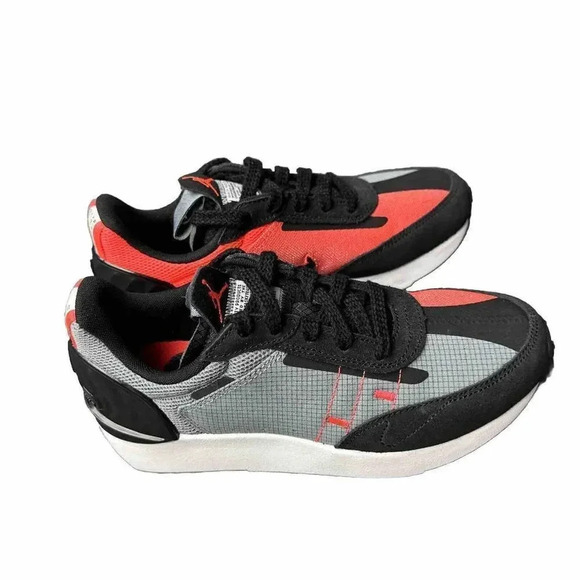 Jordan Other - Jordan Boys Granville Pro 'Cool Grey Infrared' Basketball Shoes DV1235-001 Sz 4